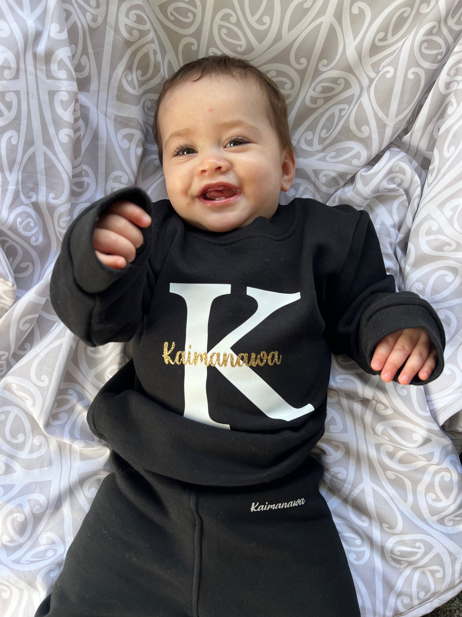 Baby girl personalised tracksuit deals